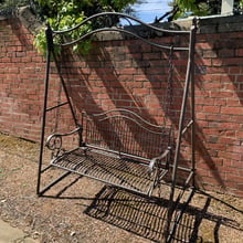 2 Seater Latina Steel Garden Swing